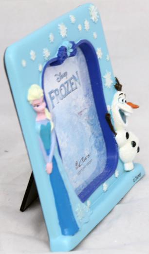 CORNICE PORTAFOTO in Resina DISNEY - FROZEN Elsa e Olaf