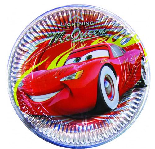 ADDOBBI Compleanno Festa 10 Piatti DISNEY CARS 23 cm