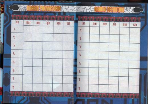 DIARIO AGENDA SCUOLA DISNEY MARVEL SPIDERMAN - 10 Mesi b