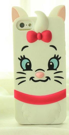 COVER per iPhone 5 5s Custodia Morbida in Silicone MARIE