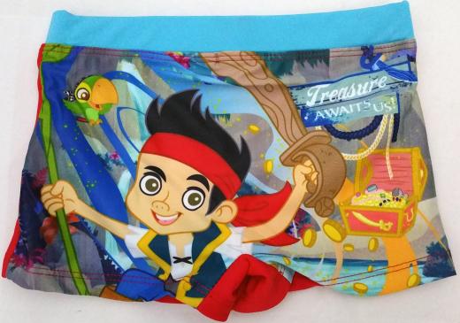 COSTUME MARE / Piscina DISNEY JAKE IL PIRATA - TAGLIE  3  4  5  6  anni