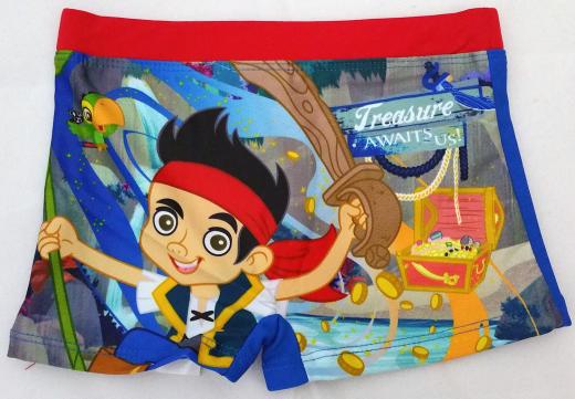 COSTUME MARE / Piscina DISNEY JAKE IL PIRATA - TAGLIE  3  4  5  6  anni