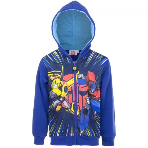 FELPA con Cappuccio e Zip - TRANSFORMERS - 3, 4, 6, 8 anni