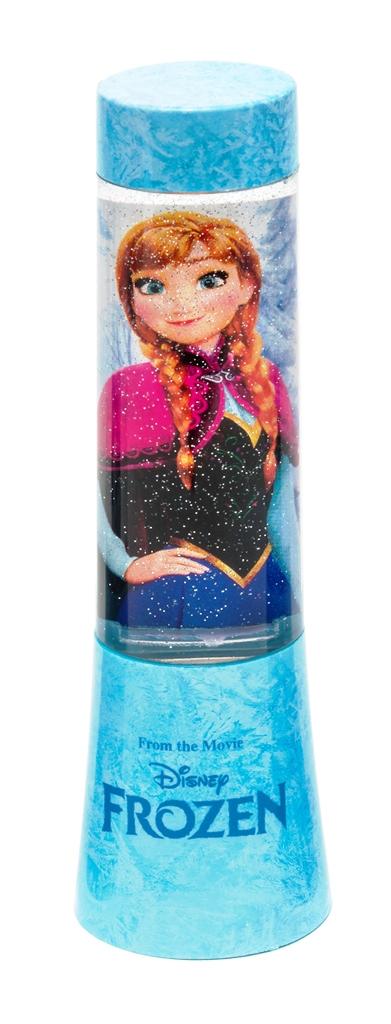 MINI LAMPADA LUMINOSA con GLITTER e Cambia colori DISNEY FROZEN - ELSA ANNA OLAF