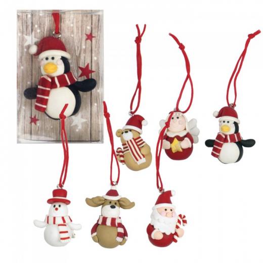 Decorazione Natalizia per Albero di natale - Fatti a mano 6 pezzi