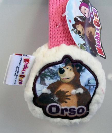 Fantastici Paraorecchie Scalda orecchie MASHA e ORSO