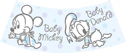 LAMPADA a LED DISNEY BABY MICKEY - con Batteria e Pulsante On/Off