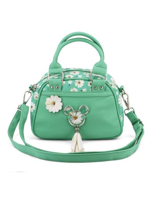BORSA con Tracolla Amovibile - Disney MINNIE - Bowling Aqua