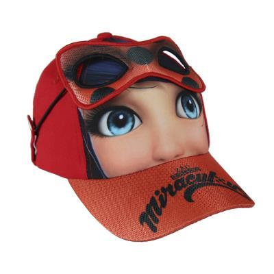 CAPPELLO con Visiera e Mascherina - BERRETTO MIRACULOUS - LADYUBUG