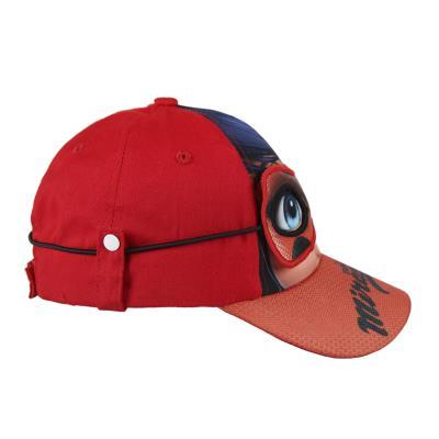 CAPPELLO con Visiera e Mascherina - BERRETTO MIRACULOUS - LADYUBUG