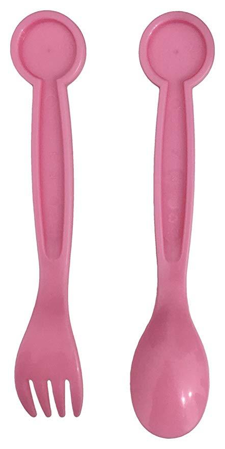 SET PAPPA Posate in Plastica - Cucchiaino e Forchetta - LOL SURPRISE