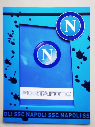 CORNICE PORTAFOTO in GOMMA - SSC NAPOLI a