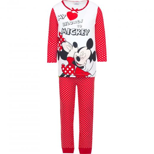 PIGIAMA in COTONE due Pezzi DISNEY MINNIE e TOPOLINO -3 4 6 8 anni