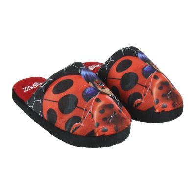 PANTOFOLE in PELUCHE MIRACULOUS LADYBUG dal nr 28 al nr 35
