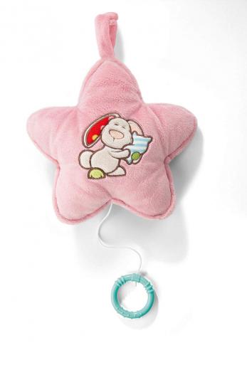 FELPA - Mi Primer NICI - Timbre en la forma de una estrella con el conejito
