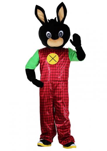 Costume Mascotte Coniglio Coniglietto black