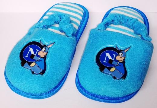 PANTOFOLE con ELASTICO SSC NAPOLI - dal nr 23 al 28