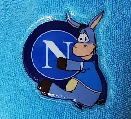 PANTOFOLE con ELASTICO SSC NAPOLI - dal nr 23 al 28
