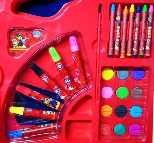 Valigetta SCATOLA COLORI 39 PEZZI - PAW PATROL