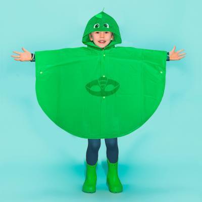 MANTELLA IMPERMEABILE PONCHO PIOGGIA PJMASKS Super Pigiamini GEKO - 3/4 ANNI