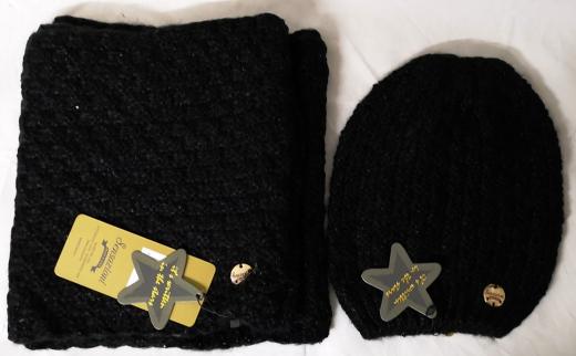 set CAPPELLO con Pon Pon piu' scaldacollo - SENSAZIONI FIRENZE a