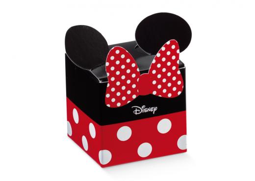 BOMBONIERA ASTUCCIO Scatolina porta Confetti DISNEY - MINNIE red