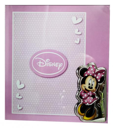 CORNICE PORTAFOTO in Plexiglass e ARGENTO - DISNEY MINNIE a