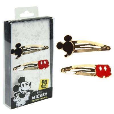 FERMACAPELLI FERMATRECCINE a CLIP 2 pezzi DISNEY MICKEY - Topolino