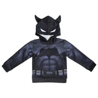 FELPA con Cappuccio - BATMAN - 3, 4, 5, 6, 7 anni