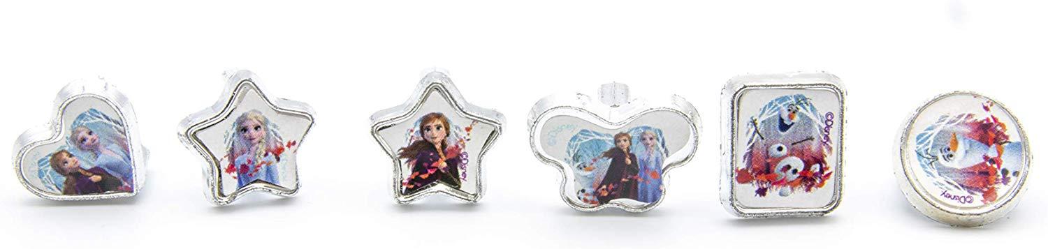 Fantastico set 3 BRACCIALI con 18 accessori Disney - FROZEN 2 - Elsa e ANNA