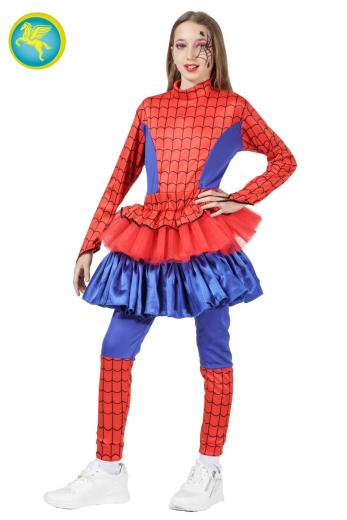 VESTITO COSTUME Maschera di CARNEVALE Ragazza - RAGNO