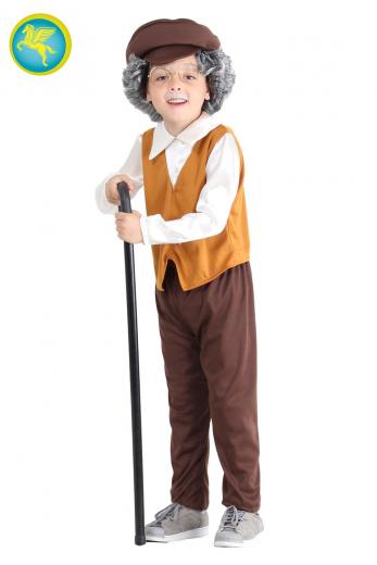 VESTITO COSTUME Maschera di CARNEVALE Ragazzo - Mastro geppetto
