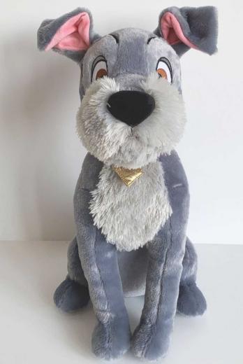 Peluche DISNEY ANIMAL FRIENDS - Lilli e il VAGABONDO - Tramp Biagio - 50 cm