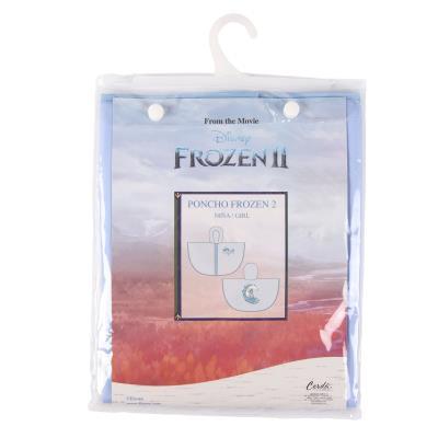 MANTELLA IMPERMEABILE PONCHO PIOGGIA - DISNEY FROZEN DUE 3/4 anni