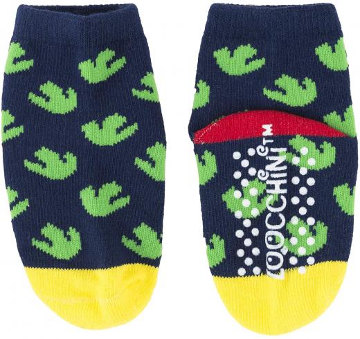 Set Leggings e Calzini Antiscivolo Grip Easy - Devin il Dinosauro 12/18 MESI