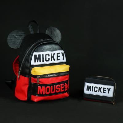 BORSA ZAINO CASUAL MODA SIMILICUIR in ECOPELLE - Disney TOPOLINO