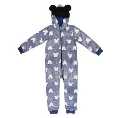 PIGIAMA LUNGO PIGIAMONE in Pile DISNEY TOPOLINO - 2 a 6 anni BRILLA AL BUIO