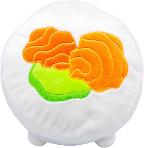 Peluche sushi uramaki con salmone in peluche 20 cm
