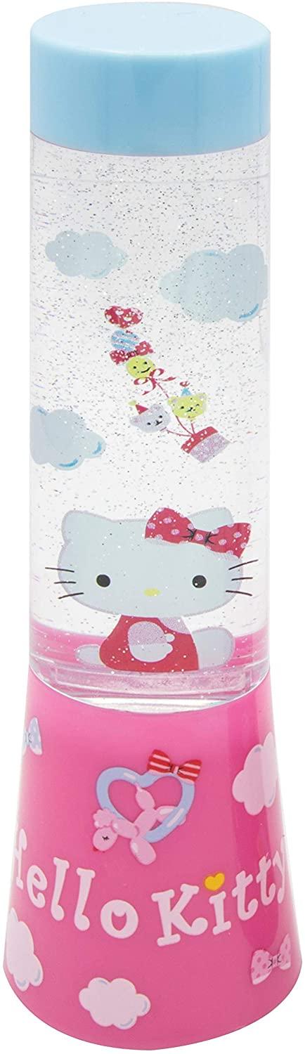 MINI LAMPADA LUMINOSA con GLITTER e Cambia colori - HELLO KITTY