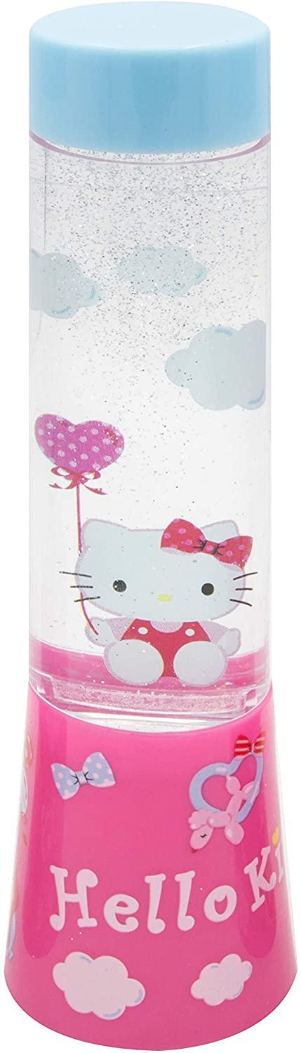MINI LAMPADA LUMINOSA con GLITTER e Cambia colori - HELLO KITTY
