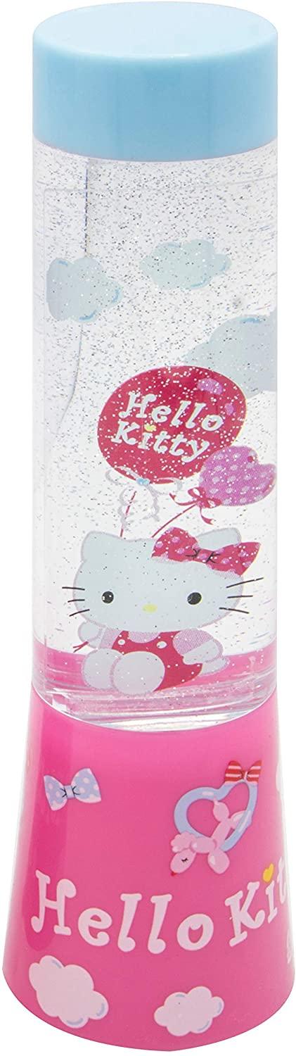 MINI LAMPADA LUMINOSA con GLITTER e Cambia colori - HELLO KITTY