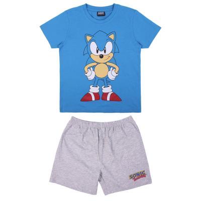 PIGIAMA in COTONE due Pezzi SONIC  da 6 a 14 anni
