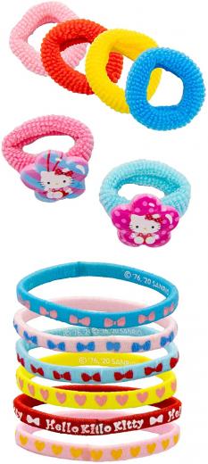 Set Accessori per Capelli - 18 pezzi - HELLO KITTY
