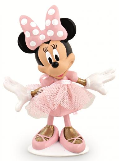 BOMBONIERA TORTA con 18 Scatoline Portaconfetti Statuina Carillon DISNEY MINNIE