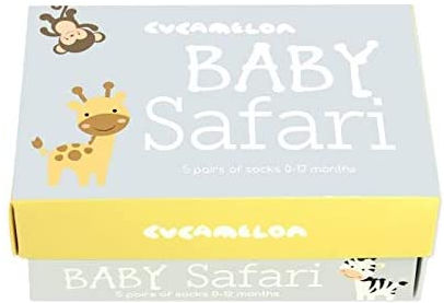 CALZINI Calze NEONATO - BABY SAFARI -tg. 0/10 MESI