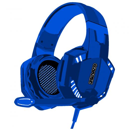 CUFFIE da GAMING SEVEN CON MICROFONO - BLU o NERA