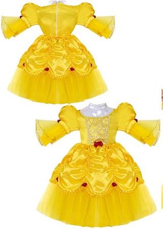 Costume Di Carnevale Baby Da Principessa Belle