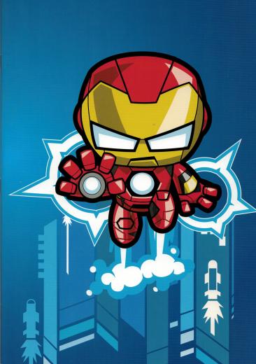 5 Quadernoni Quaderni maxi A/4 - AVENGERS - Rigatura 10mm