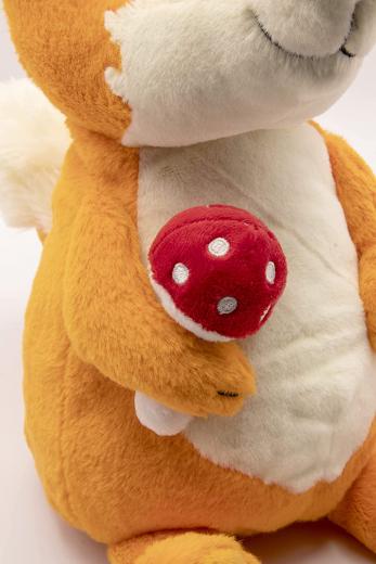 Peluche VOLPE con FUNGO - 25 cm