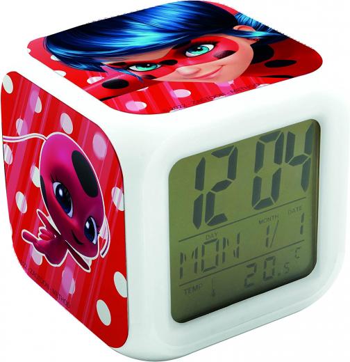 OROLOGIO Sveglia a forma di cubo - Miraculous LADY BUG
